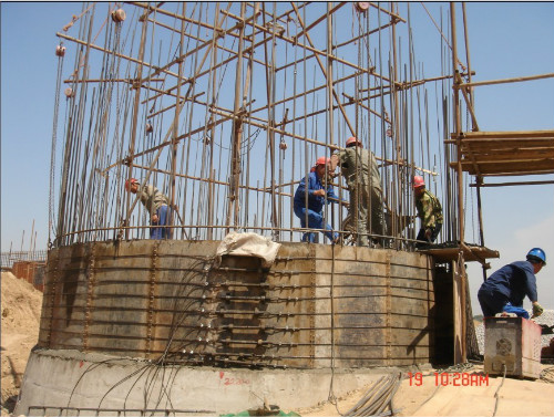 混凝土烟囱新建