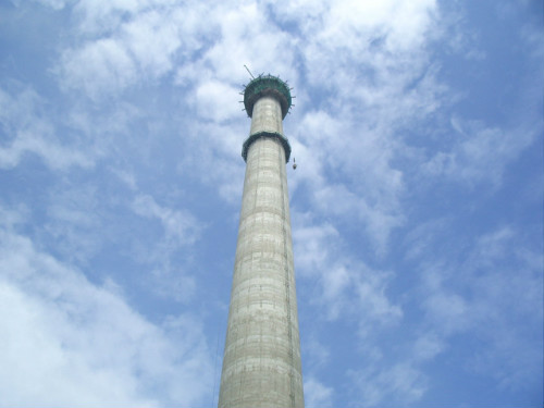 混凝土烟囱新建