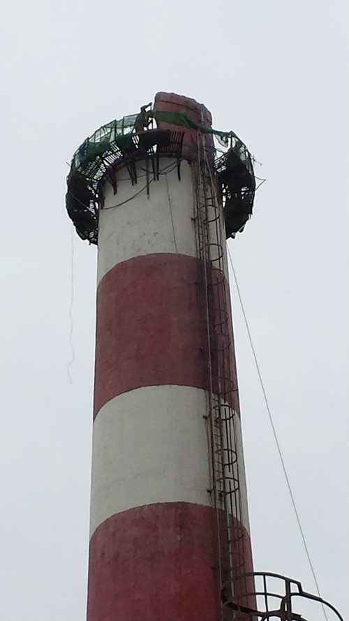 混凝土烟囱拆除